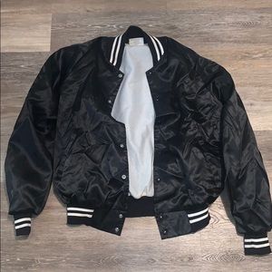Black Bomber Jacket